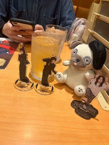 きのう、メリーってバンドが静岡でライブしたからぼくも着いてった！サイゼで喜ぶよ〜