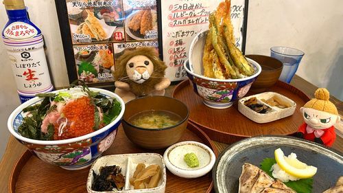 レオ「海鮮丼食べてきたぞ♪」