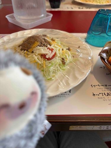 おきなわでタコライス食べたよ✨