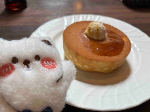 おいしいパンケーキを食べました！