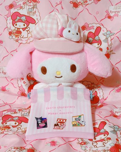 ふぁみりーまーとで　きんちゃくも　ゲットしたよ♪
おともだちと　いっしょで　かわいいの♡