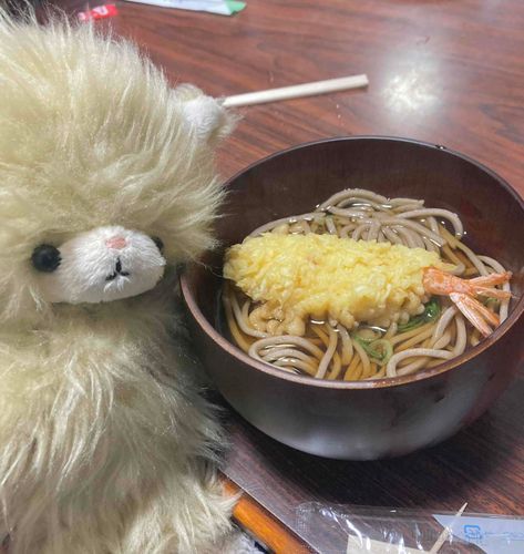 年越しそばだー！ちゅるちゅるちゅる
