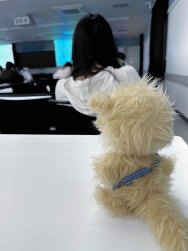 にら、授業うけてます！
