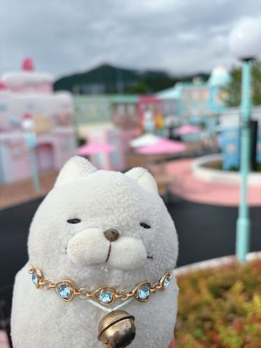 サンエックスパラダイスの一角にゃ♪
朝は貴重にゃ青空だったにゃんけど、途中から雨がふってきちゃったにゃー💦