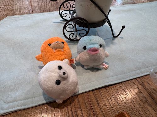 袋から解放されてゆったり