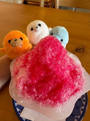 シロップの！！
定番の！！
かき氷🍧