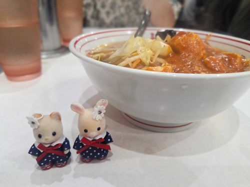 辛いラーメンだよ