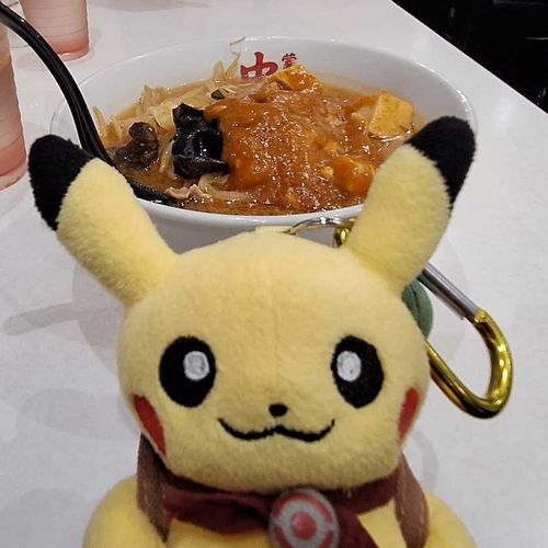 辛いラーメン！