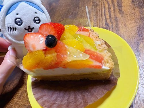 🍓フルーツタルト🥝
瑞々しくて、サッパリ✨夏のスイーツ満喫だよー！