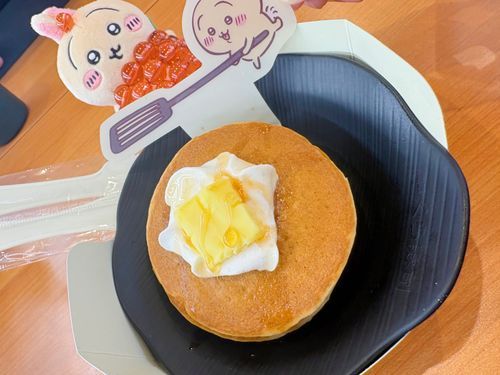 パァン‼︎
バターの塩気がgood🥞