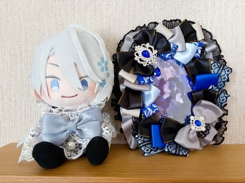 やっと完成したよ🎀
次の推し活の際、持っていけると良いね