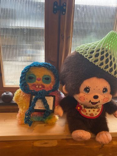 オカアサンが僕にバブーシュカというのを作ってくれました。
どろぼうにしか見えないです。
マエバより。
