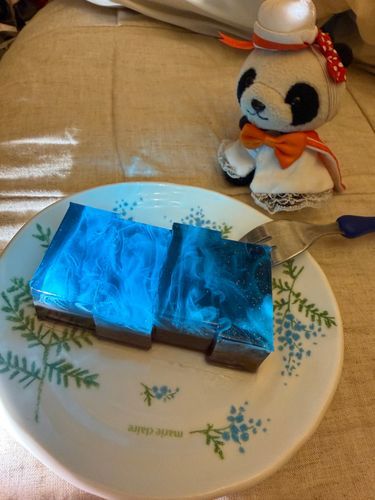天の川の様な羊羹！綺麗なだけではなく美味しいなんて、あなた罪なやつね