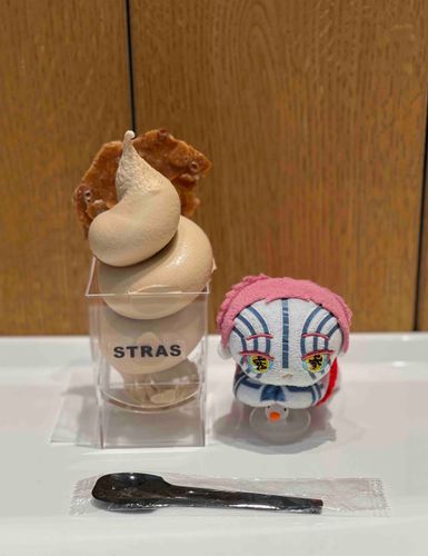 アールグレイソフトクリームとはぐ座