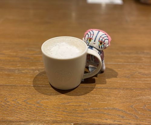 あったかチャイラテとはぐ座