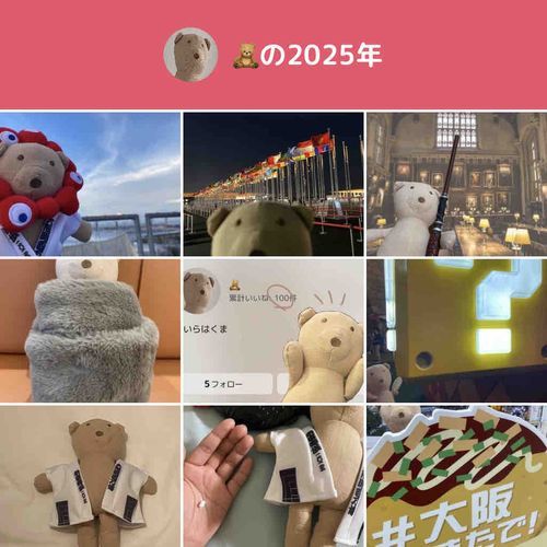 今年おわるのはやかったね
おいらまだ2026の準備できてないよ🤕