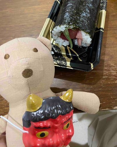 せつぶんー！！
おいらが悪い鬼全部たおしてやる！