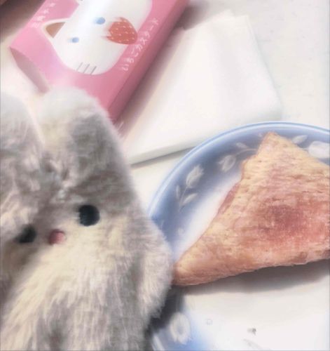 まだ げつようびなのに
さんかくチョコパイをたべちゃった

中身があつすぎて やけどしたよ おいしかった