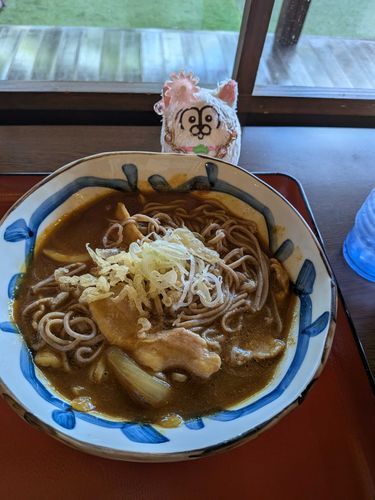 かれーのおそばチワ！うまチワ〜🍛