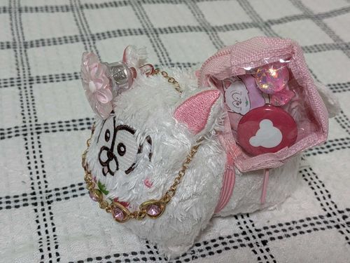 チワのおかばんにかんばをそうびしたチワ！
さいきょーかわいいチワね〜💕💕