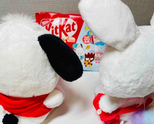 いちごミルクあじだって！🍓🍼🍫
おいしそうだね〜💕