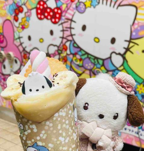 とくべつなクレープをたべたりなど、したよ！🐾
お引越ししてきてはじめての遠出に、わくわくでとても楽しかったなあ💕

バナナアイスがいちばんだいすきだけど、、🍌🍨
バナナカスタードのクレープもおいしかった〜✨