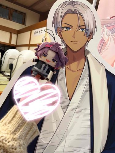 ♦️☕️｢極楽湯とにじさんじがコラボしてた時のやつ〜！い、イケメンや、、、俺もコラボしたいぜ〜！｣