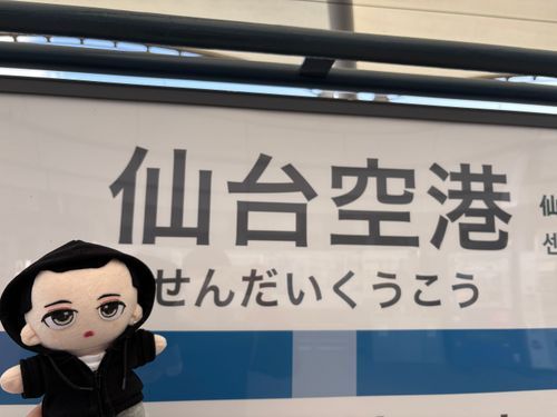 仙台空港✈️仕事でよく来るがいつも慌ててるから写真撮れず。

今回初写真📸