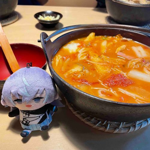 ほうとうあちちで火傷しそうだったね
