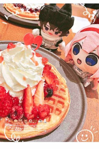 ワッフル美味しかったね🍓ྀི