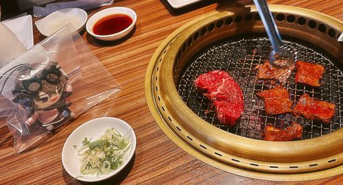 危ないから見せるだけ🥩
