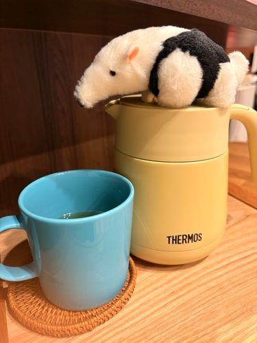 最近買ったサーモスの保温ティーポットなの🫖
梅雨はお家でゆっくりが多いの🍵