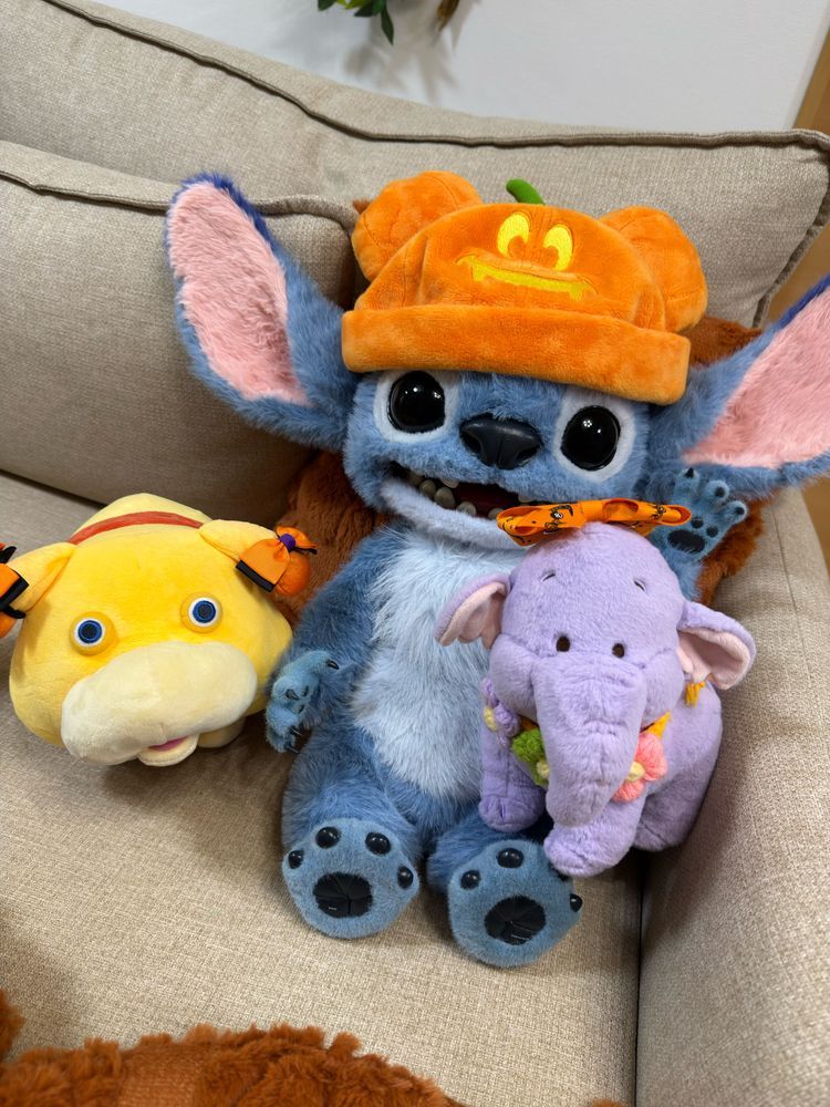 みんな　はぴはろいん🐻‍❄️🎃
ごんたち、みんなで、かそーした
だれが、なにか、わかる？
にまいめのおさしん、すてぃっちたちは、はろいんおめかし
はろいんぼうしと、はろいんおりぼん🐻‍❄️🎀
おかしいぱいもらえるかな、むふー

