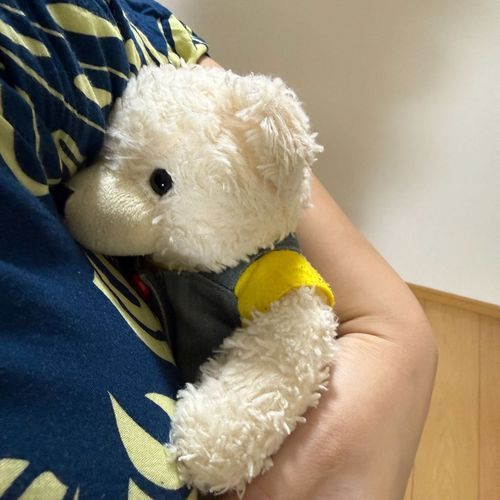 きょ、ままおたんぞび
ごん、まま、なんさいか、きいた
ごんより、じゅと、ばばだた
ごん、こわくなた
たくしゃん、なみだでた
まま、わらて、ごん、ぎゅした
なんでわらうの