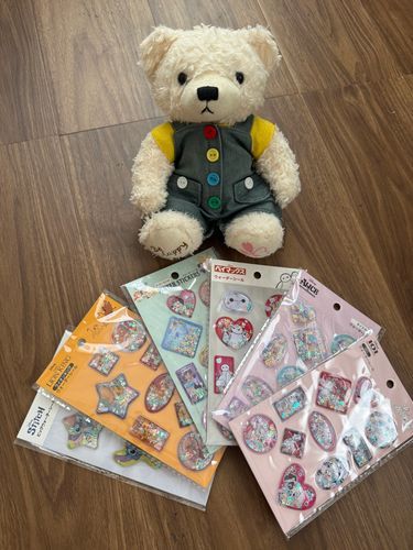 じゃじゃん
ごんの、あたらししる
ぜんぶ、ひゃっきんで、かてもらた
おみじゅと、きらきらはいてる、でずにーのしる
しゅごいしるなのに、いぱいあたから、いこじゅちゅだけ、かた

むふー、むふー🐻‍❄️✨