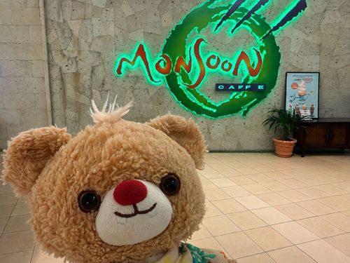 やっほー！ぶらんだよ！
おふろがんばったから、ごほうびにままとごはんたべにいったよ！
もんすーんかへ！
もんすーんかへは、こないだちぃずがいってたおみせだよ！
でもきょうはちがうばしょ！ばしょがちがうと、めぬーもちょっとちがうの！
このひはね、とむやむくんをたべたよ！あんまりからくなくて、おいしかった！
さらだといっしょにのってるのは、えびとーすと！これおいしいんだー！
またいきたーい！