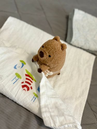 ﾝｼｮ ﾝｼｮ…( ´ᴥ` )
洗濯物を畳むのを手伝ってくれる家政婦さん