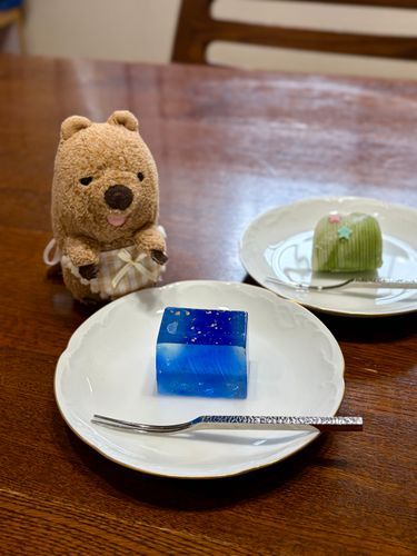 みてみてっ
錦玉羹(きんぎょくかん)っていうんだってえ( ´ᴥ` )
あまのがわ みたいで きれいだねえ🎋🌌