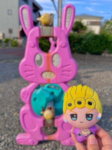 ぼくと色がおそろいのうさぎさんです！
