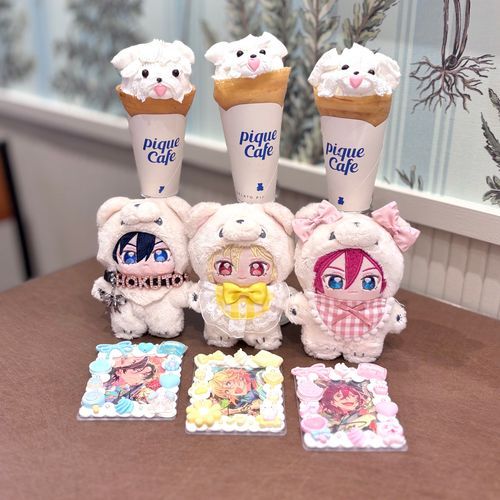 アルファベットのクッキー、ほとんどうりきれでだれのなまえもつくれなかったってプロデューサーたちがかなしそうにしてました