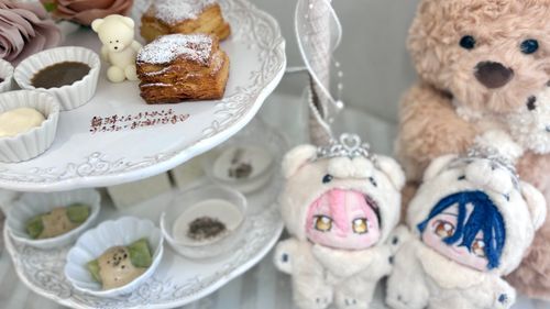 ましゅたちのためにプレートもたのんでくれたんだって！プロデューサーちゃん、やるじゃん！♪