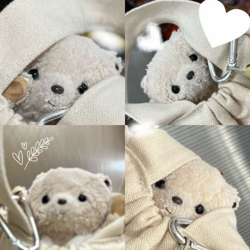 みんなやっほぅ💕
突然だけど「チラッとシア」お写真だよ❣️
お出かけ楽しくてカバンからチラッとお顔出したらお写真撮られちゃったの💕

シア最近お出かけできてないから結構前のお出かけお写真だよ📷

