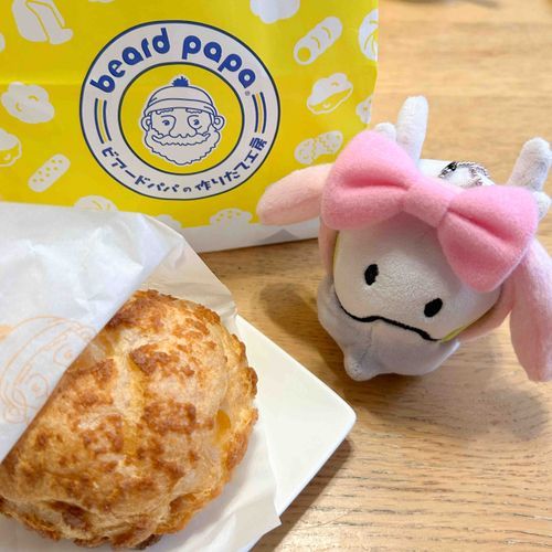 シュークリーム食べました