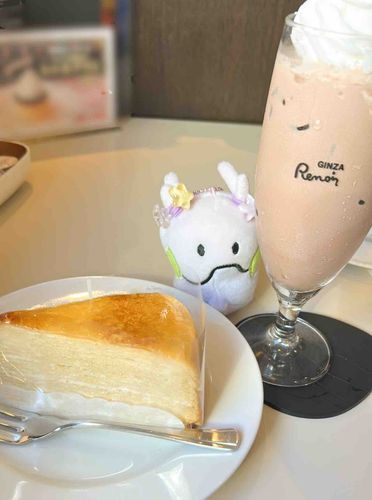 ご褒美のケーキとココア🍰