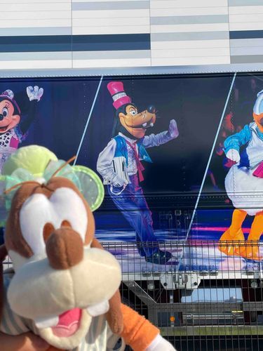 今年もディズニーオンアイス！目の前でグーフィーがすってんころりんして可愛かった😍いやカッコよかった！！✨