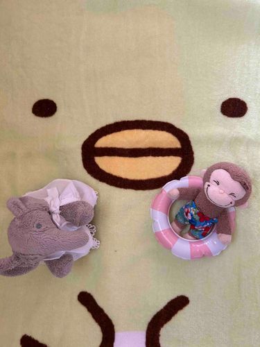 あのね・・・パオミふわもこの友達くちぱさんのバスタオルだとおもったら・・・くちばしの色がちがーう‼️
すみっこぐらしだった😭