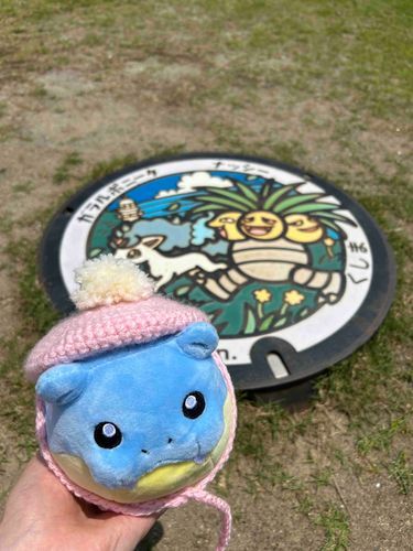 今日はまーるがトレーナーと共に出かけたようだ。
トレーナーは常に気温の高さを気にしていた。