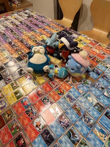ポケモンカードがいっぱいだ