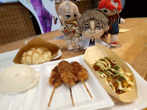 おいしいの いっぱい たべたんだぁ