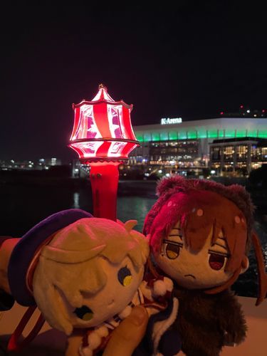クマリンとういとライブ行ったよ